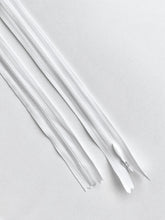 Fermoar rezistent, ascuns, brand YKK, culoare alb, 70 cm lungime